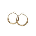Chic Alloy Twisted Rhinestone Hoop Earrings With Silver Needle Geometric Statement Design view 5