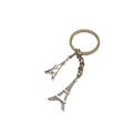 Zinc Alloy Eiffel Tower Keychain Travel Souvenir Key Ring view 5