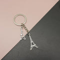 Zinc Alloy Eiffel Tower Keychain Travel Souvenir Key Ring view 1