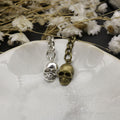 Metal Skull Keychain Punk Bag Charm Gift view 4