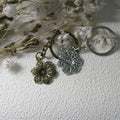 Zinc Alloy Flower Pendant Keychain Bag Charm Gift view 3