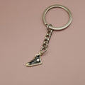 Metal Geometric Chinese Knot Keychain Bag Charm view 6