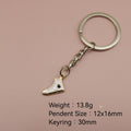 Metal Geometric Chinese Knot Keychain Bag Charm view 2