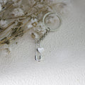 Zinc Alloy Heart Safety Pin Keychain Bag Charm Gift view 3
