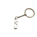 Zinc Alloy Heart Safety Pin Keychain Bag Charm Gift view 5