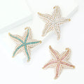 Alloy Pearl Starfish Brooch Pin For Women's Coats And Suits view 2