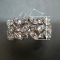 Shiny Geometric Ring With Inlaid Zircon, Elegant Banquet Engagement Finger Jewelry For Women view 4