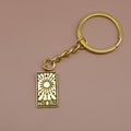 Zinc Alloy The Sun Tarot Card Keychain Gift view 6