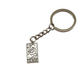Metal Tarot Moon Card Keychain Bag Charm Gift Key Ring view 5