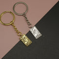 Metal Tarot Moon Card Keychain Bag Charm Gift Key Ring view 1