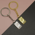 Metal Tarot World Keychain For Bag Charm Gift view 1