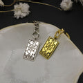 Metal Tarot World Keychain For Bag Charm Gift view 4
