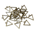 18x16mm 0.6g Antique Silver Zinc Alloy Charm Pendant for DIY Necklace Bracelet Jewelry Making view 2