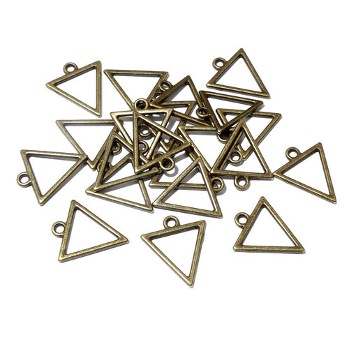 18x16mm 0.6g Antique Silver Zinc Alloy Charm Pendant for DIY Necklace Bracelet Jewelry Making