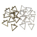 18x16mm 0.6g Antique Silver Zinc Alloy Charm Pendant for DIY Necklace Bracelet Jewelry Making view 5