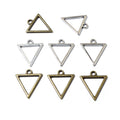 18x16mm 0.6g Antique Silver Zinc Alloy Charm Pendant for DIY Necklace Bracelet Jewelry Making view 1