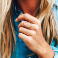 Classic Minimalist Geometric Ring, Unisex Daily Fashion Personality Accessory Jewelry view 2