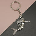 Zinc Alloy Mermaid Keychain Ocean Bag Charm Gift view 1