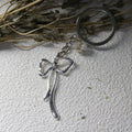 Zinc Alloy Bowknot Keychain Bag Charm Key Ring Gift view 3