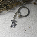 Zinc Alloy Cute Rabbit Shape Keychain Bag Charm Gift Accessory view 3
