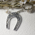 Zinc Alloy Horseshoe Keychain Bag Charm Lucky Gift view 3