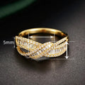 European Linear Geometric Ring For Women, French Elegant Designer Light Luxury Jewelry view 4