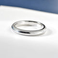Classic Minimalist Plain Band Ring For Women, Fashion Engagement Style Finger Jewelry view 2
