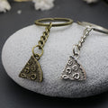 Metal Pizza Slice Keychain Fun Food Bag Charm Gift view 4