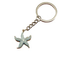 Zinc Alloy Enamel Starfish Keychain Bag Charm Key Ring Gift view 5