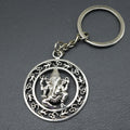 Zinc Alloy Elephant God Keychain Ethnic Bag Charm Gift view 4