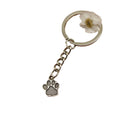 Metal Footprint Shape Keychain Gift Key Ring view 5
