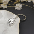 Metal Brain And Lungs Keychain Bag Charm Gift view 4