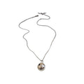 Stainless Steel Minimalist Round Ball Pendant Necklace For Women Elegant Long Clavicle Chain view 5