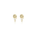 Elegant Alloy Spiral Disc U Shape Invisible Clip On No Piercing DIY Pain Free Women's Fashion Earrings view 5