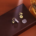 Elegant Alloy Spiral Disc U Shape Invisible Clip On No Piercing DIY Pain Free Women's Fashion Earrings view 2