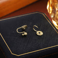 Elegant Alloy Spiral Disc U Shape Invisible Clip On No Piercing DIY Pain Free Women's Fashion Earrings view 4