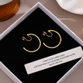 Vintage Hong Kong Style Spiral Hoop Clip On Alloy Earrings For Women, Elegant No Piercing Earrings view 3
