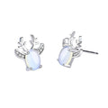 Cute Christmas Antler Stud Earrings For Women, Delicate Sweet Holiday Fashion Jewelry view 5
