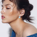 Sweet Reindeer Antler Drop Earrings For Women Christmas Festival Cute Fashion Jewelry view 3