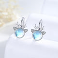 Sweet Reindeer Antler Drop Earrings For Women Christmas Festival Cute Fashion Jewelry view 2