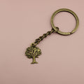 Metal Tree Of Life Keychain Bag Charm Gift view 6