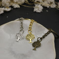 Metal Tree Of Life Keychain Bag Charm Gift view 4