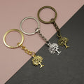 Metal Tree Of Life Keychain Bag Charm Gift view 1