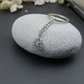 Zinc Alloy Christmas Tree Keychain Holiday Bag Charm Gift view 4