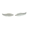 Fashion Leaf Wheat Ear Stud Earrings For Women Delicate Minimalist Daily Wear Jewelry view 5