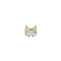 Faux Pearl Rhinestone Bow Stud Earrings French Light Luxury Princess Style Silver Needle Jewelry view 5