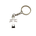 Metal Cross Pendant Keychain Religious Bag Charm Gift view 5
