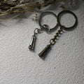 Metal Lighthouse Keychain Bag Charm Gift Key Ring view 3