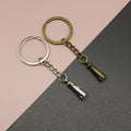 Metal Lighthouse Keychain Bag Charm Gift Key Ring view 1