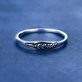 European Hot Selling Wheat Ear Relief Ring For Women, Simple Niche Daily Fashion Ring view 5